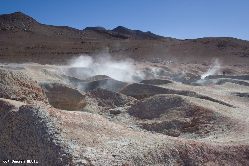 Zone de fumerolles à Sol de Mañana