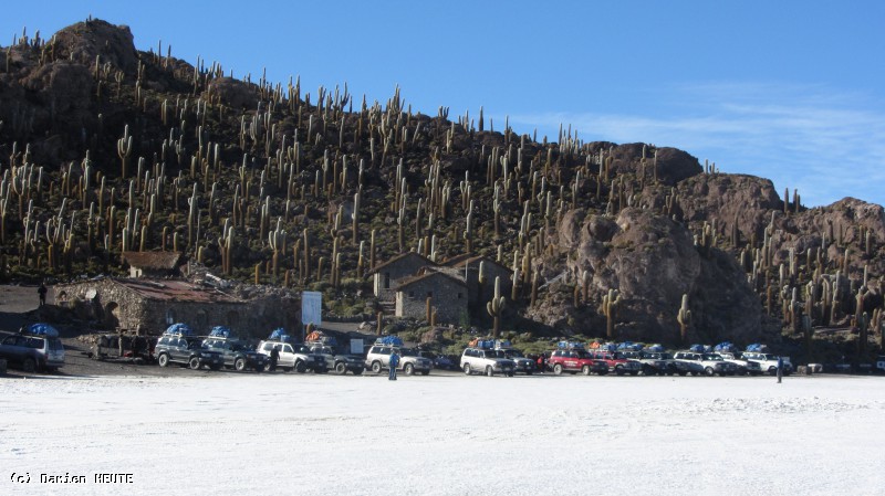 Isla Incahuasi un lieu touristique