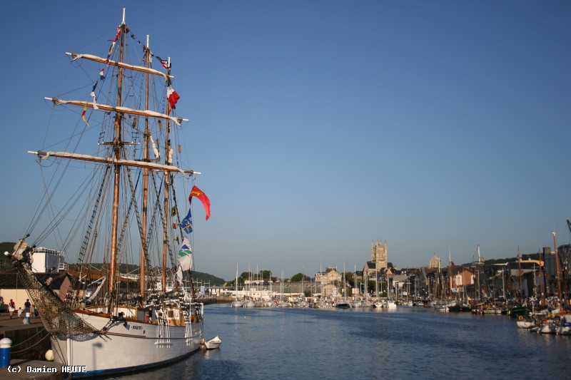 Le marité dans le port de Fécamp