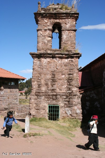 Clocher de l'ile de Taquile